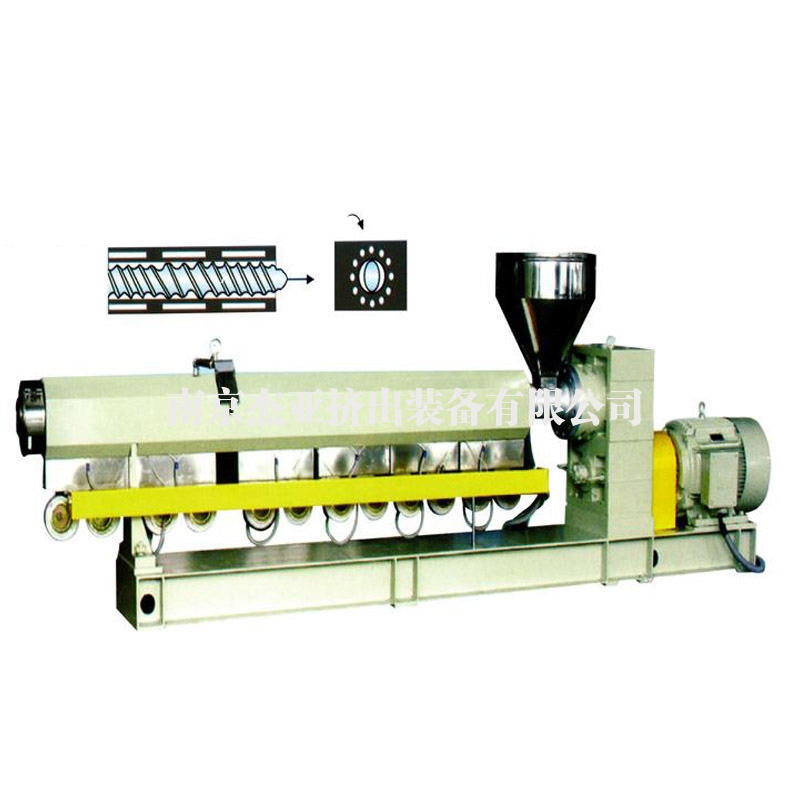 塑料薄膜回收单螺杆挤出机